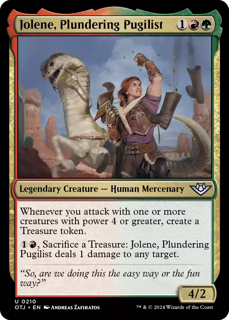 210 OTJ Jolene, Plundering Pugilist Jolene, Plundering Pugilist