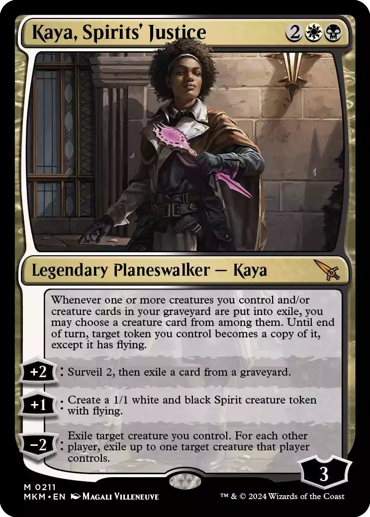 211 MKM Kaya, Spirits' Justice
