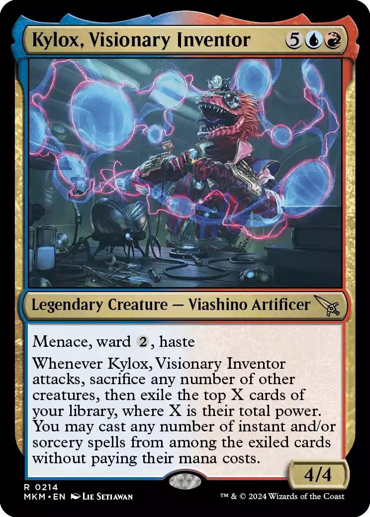 214 MKM Kylox, Visionary Inventor