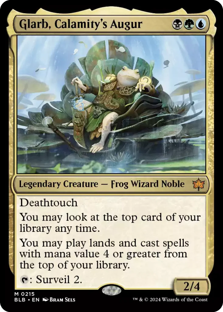 215 BLB Glarb, Calamity's Augur