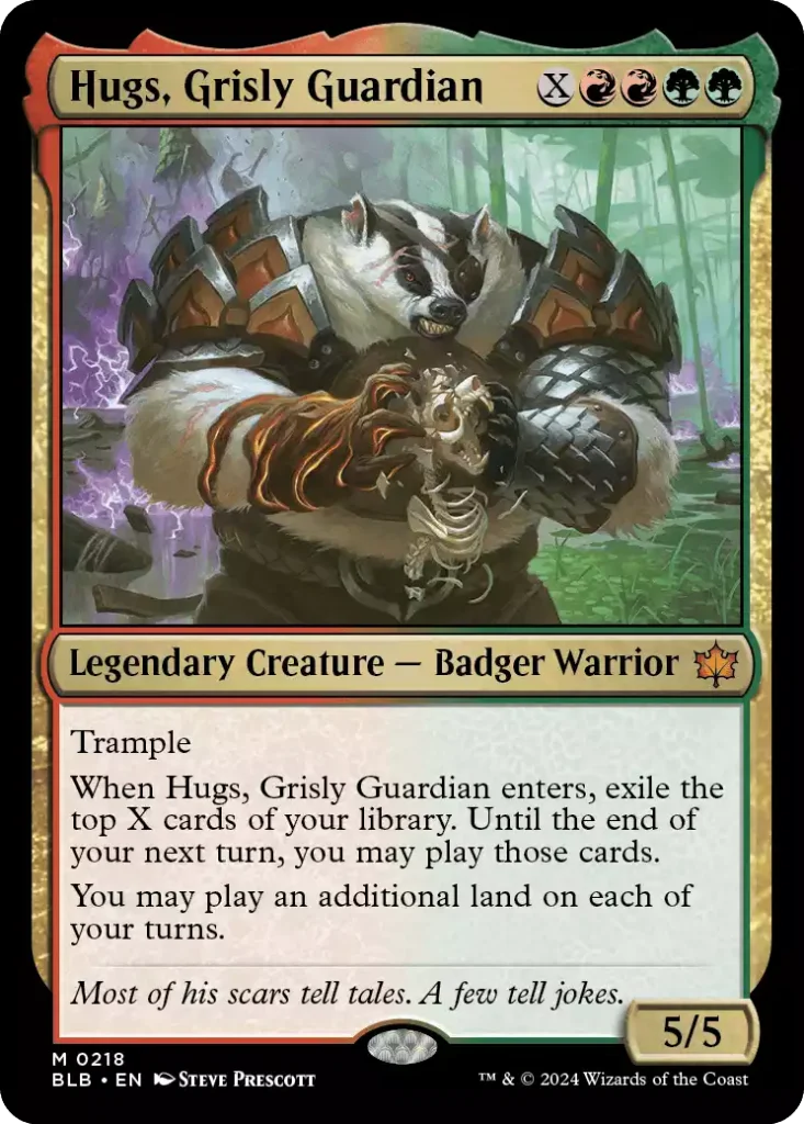 218 BLB Hugs, Grisly Guardian