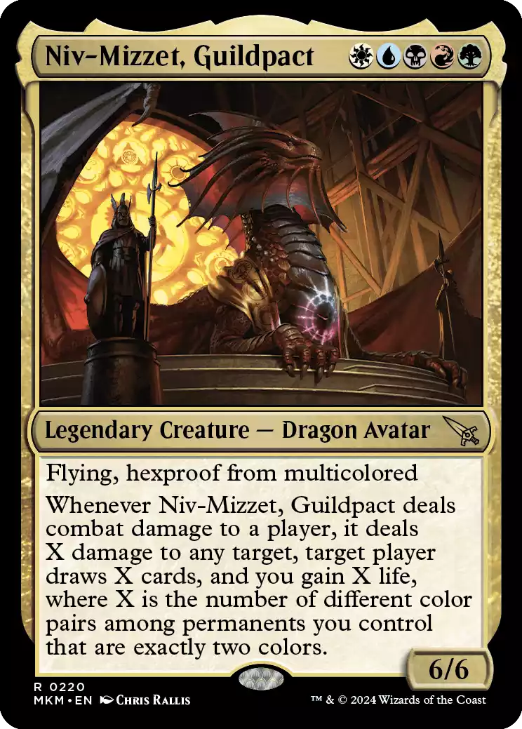 220 MKM Niv-Mizzet, Guildpact Niv-Mizzet, Guildpact