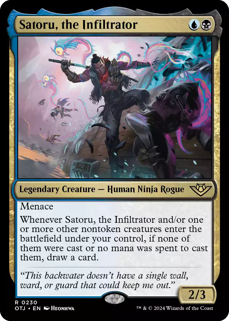 230 OTJ Satoru, the Infiltrator