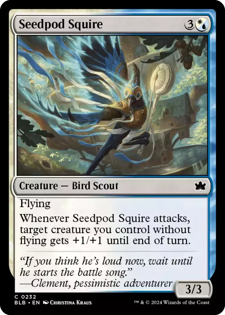 232 BLB Seedpod Squire Seedpod Squire