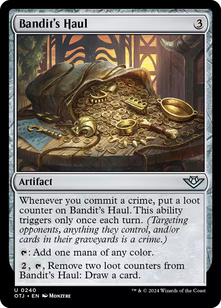 240 OTJ Bandit's Haul