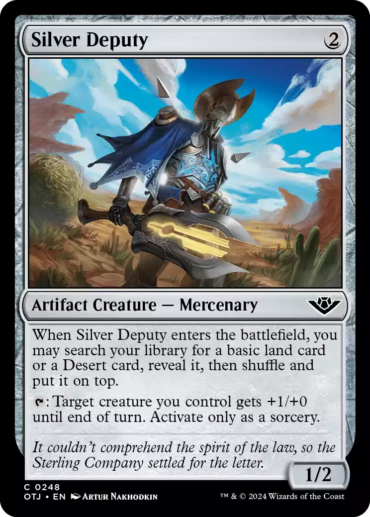 248 OTJ Silver Deputy