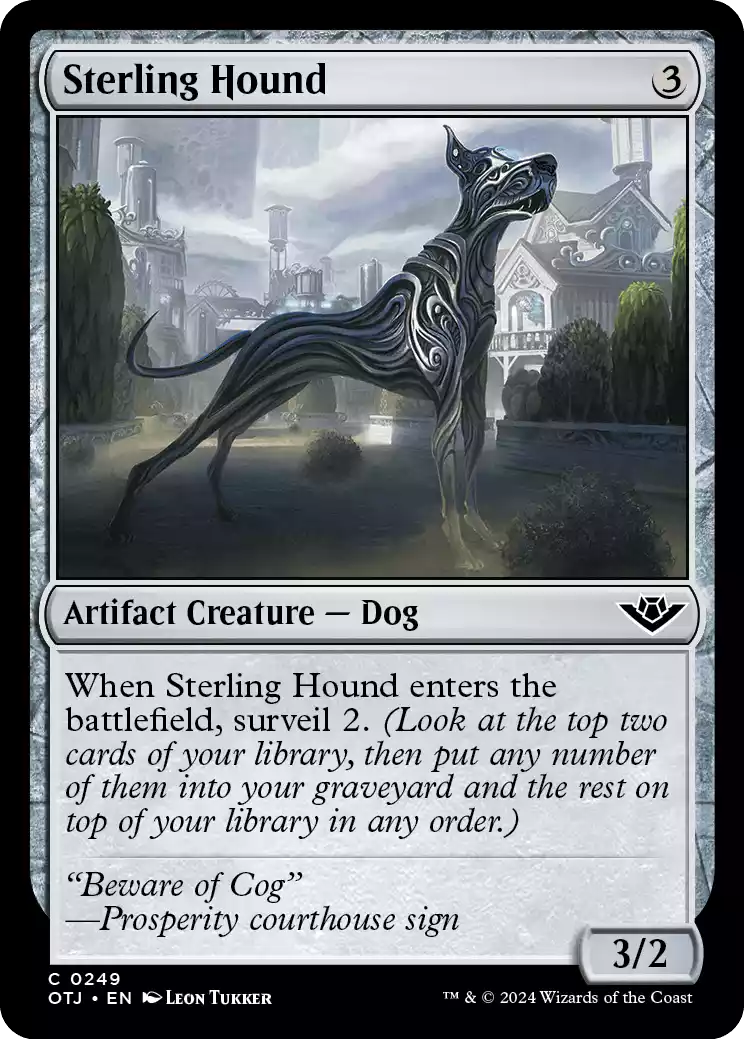 249 OTJ Sterling Hound