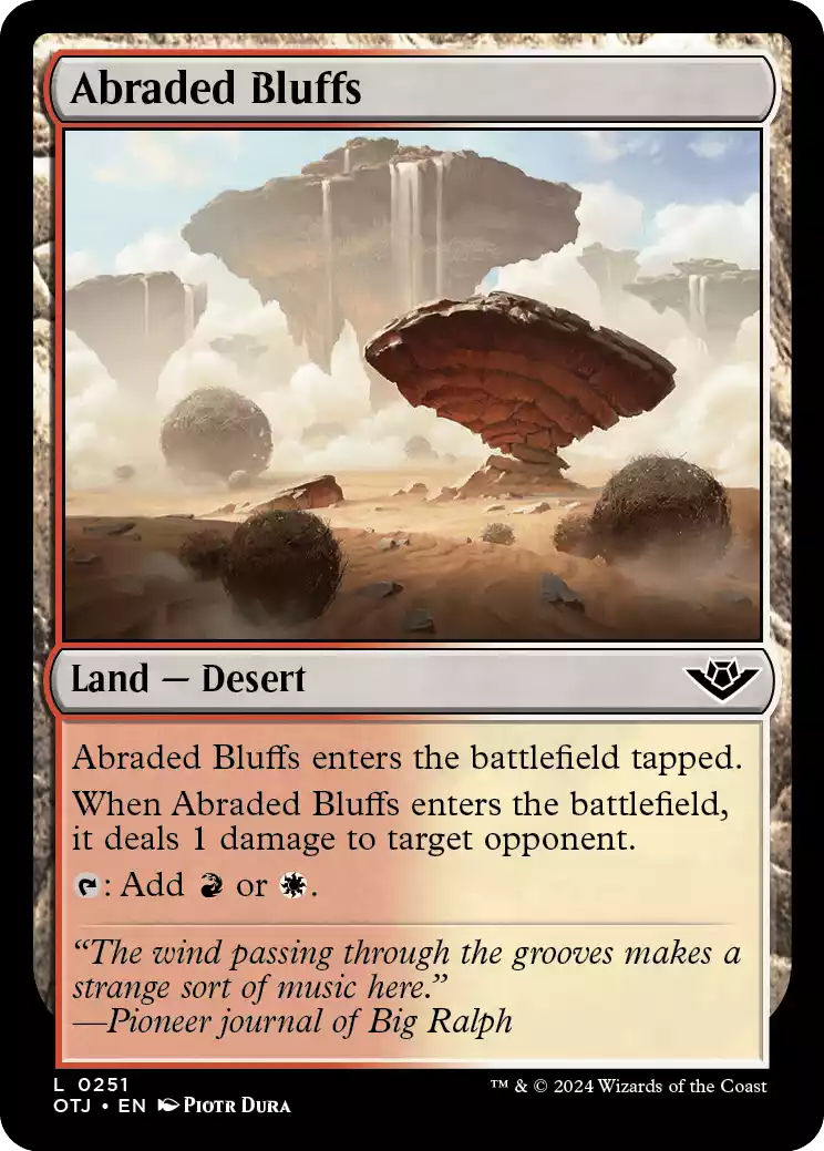 251 OTJ Abraded Bluffs