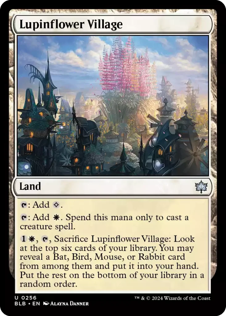 256 BLB Lupinflower Village