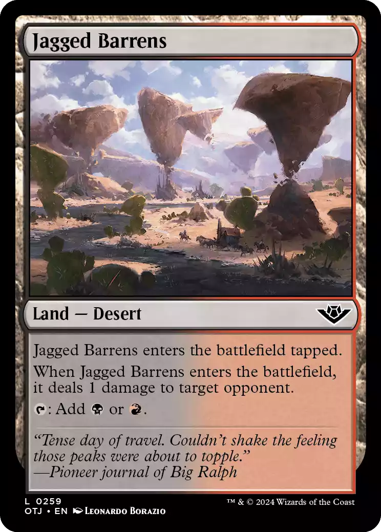259 OTJ Jagged Barrens Jagged Barrens