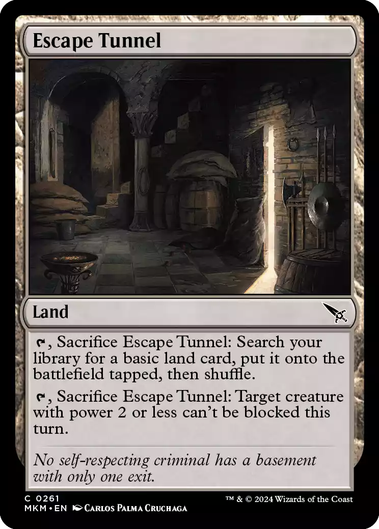 261 MKM Escape Tunnel