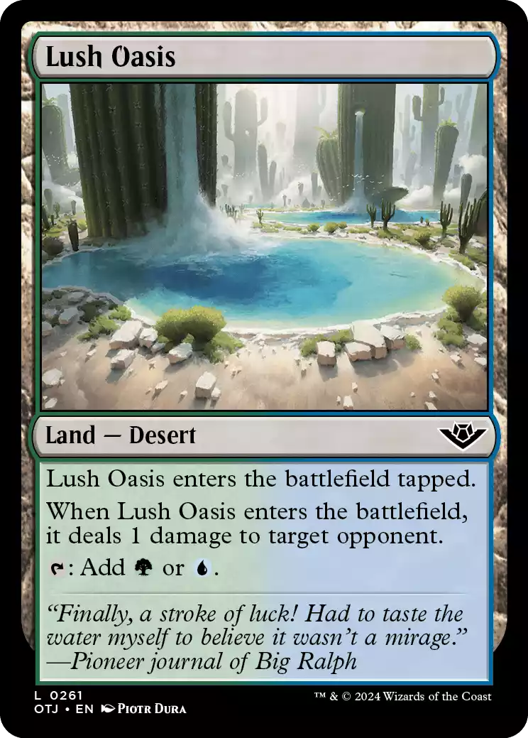 261 OTJ Lush Oasis