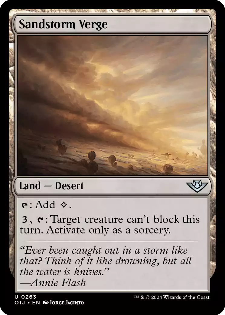 263 OTJ Sandstorm Verge