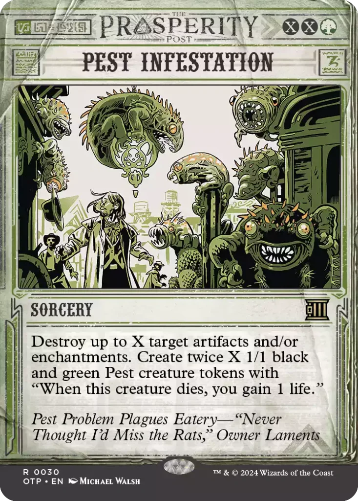 30 OTP Pest Infestation MTG Breaking News