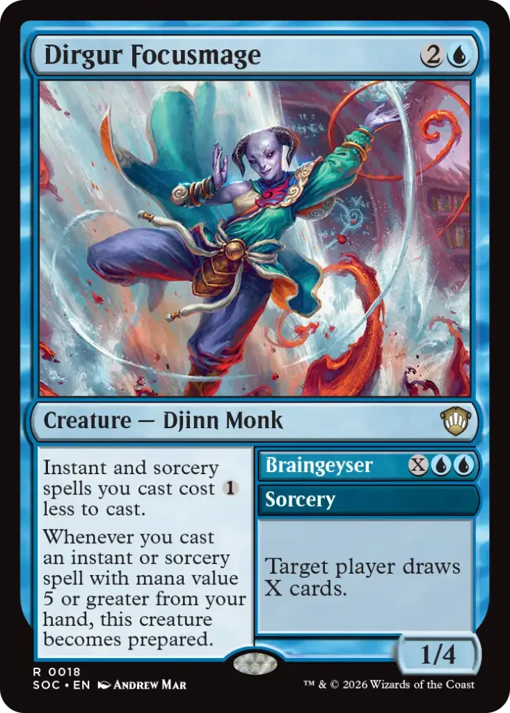 Abstract Performance Prismari Artistry Decklist