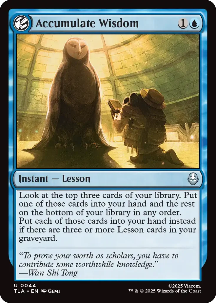 Accumulate Wisdom Avatar Draft Guide Startegies