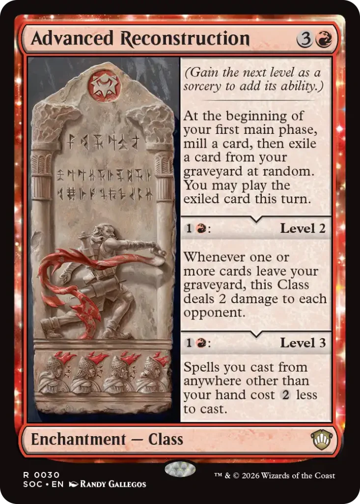 Advanced Reconstruction Lorehold Spirit Decklist