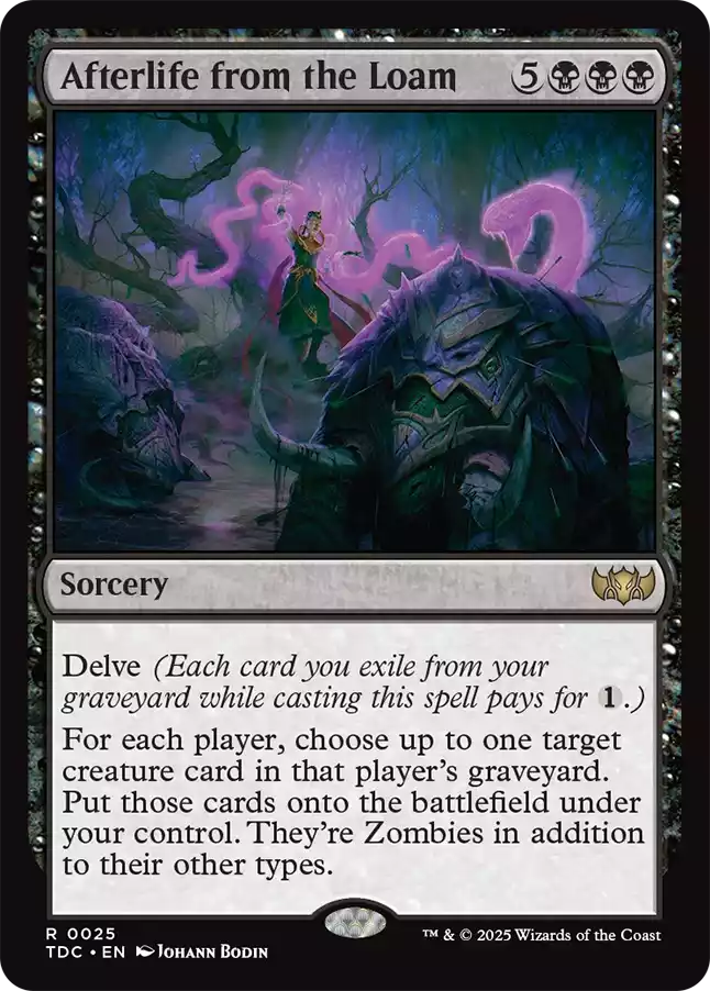 Afterlife from the Loam Sultai Arisen Decklist