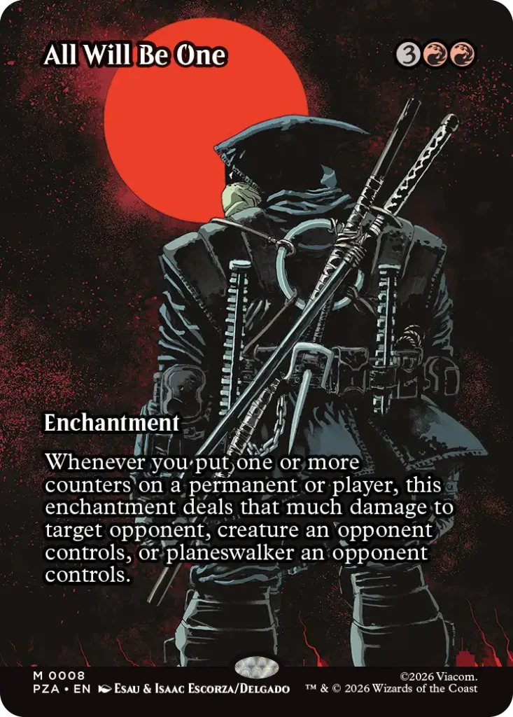 All Will Be One MTG TMNT Source Material Cards