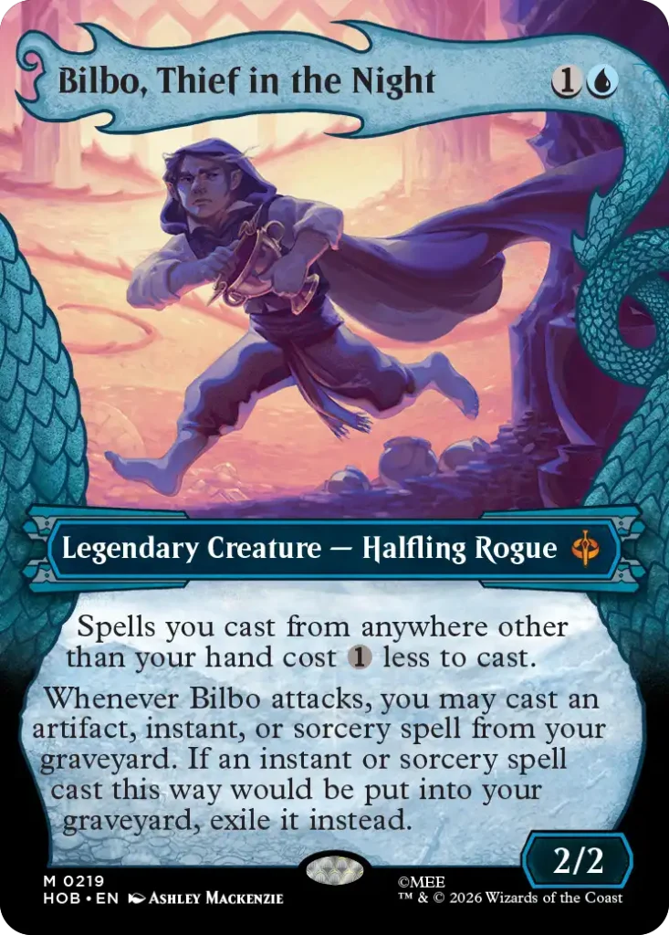 Bilbo, Thief in the Night Dragon Hoard Frame