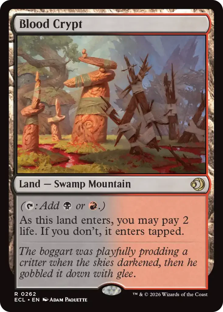Blood Crypt Lorwyn Eclipsed Spoilers Blood Crypt Lorwyn Eclipsed Spoilers