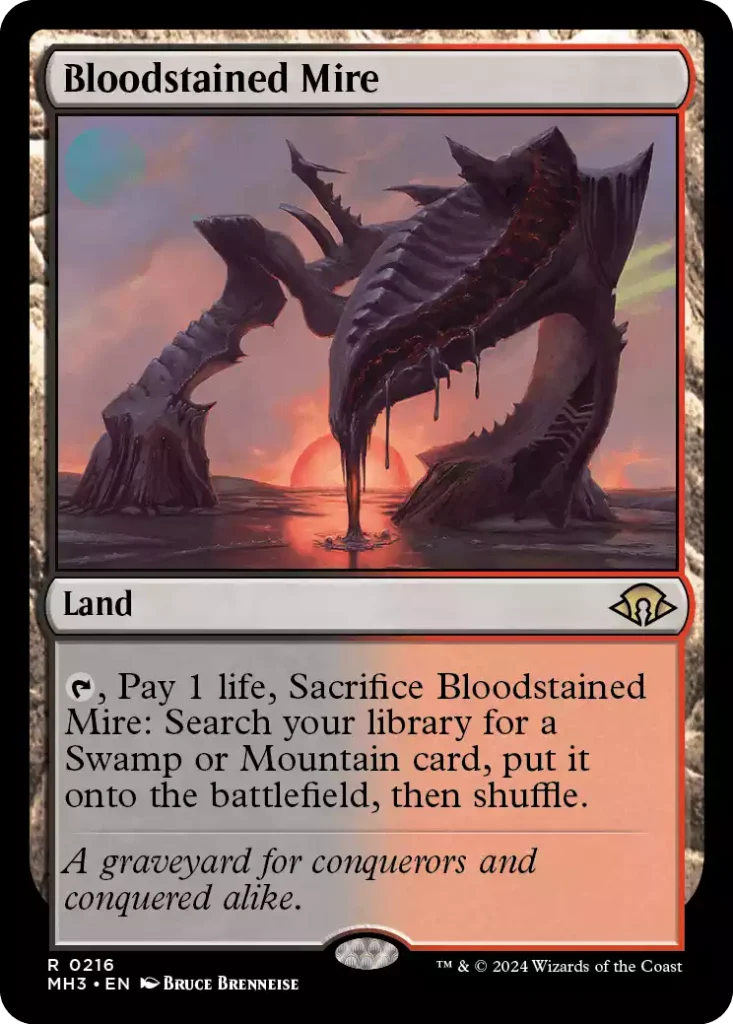 Bloodstained Mire MH3 Spoilers