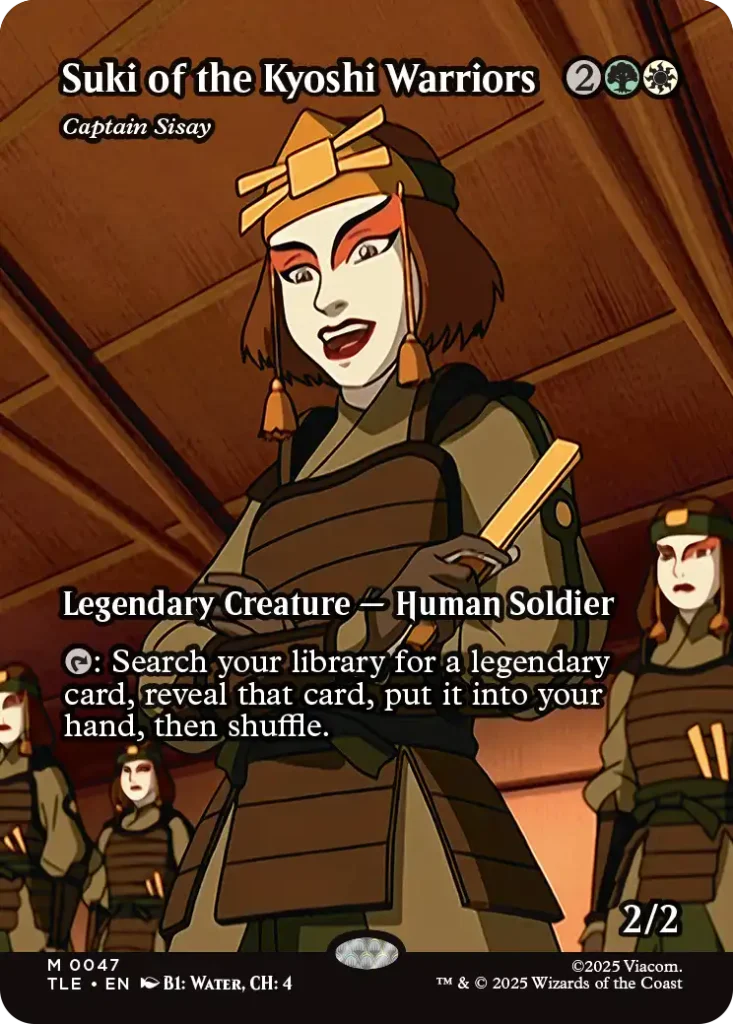 Captain Sisay Avatar Source Material Cards List