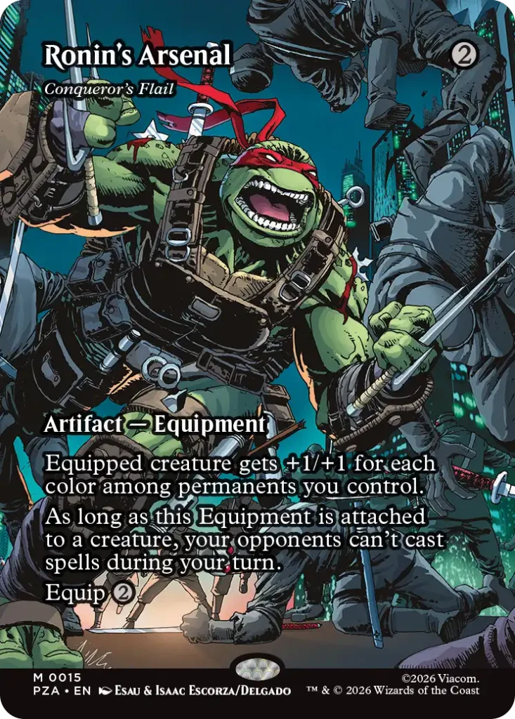 Conqueror's Flail TMNT Source Material Cards