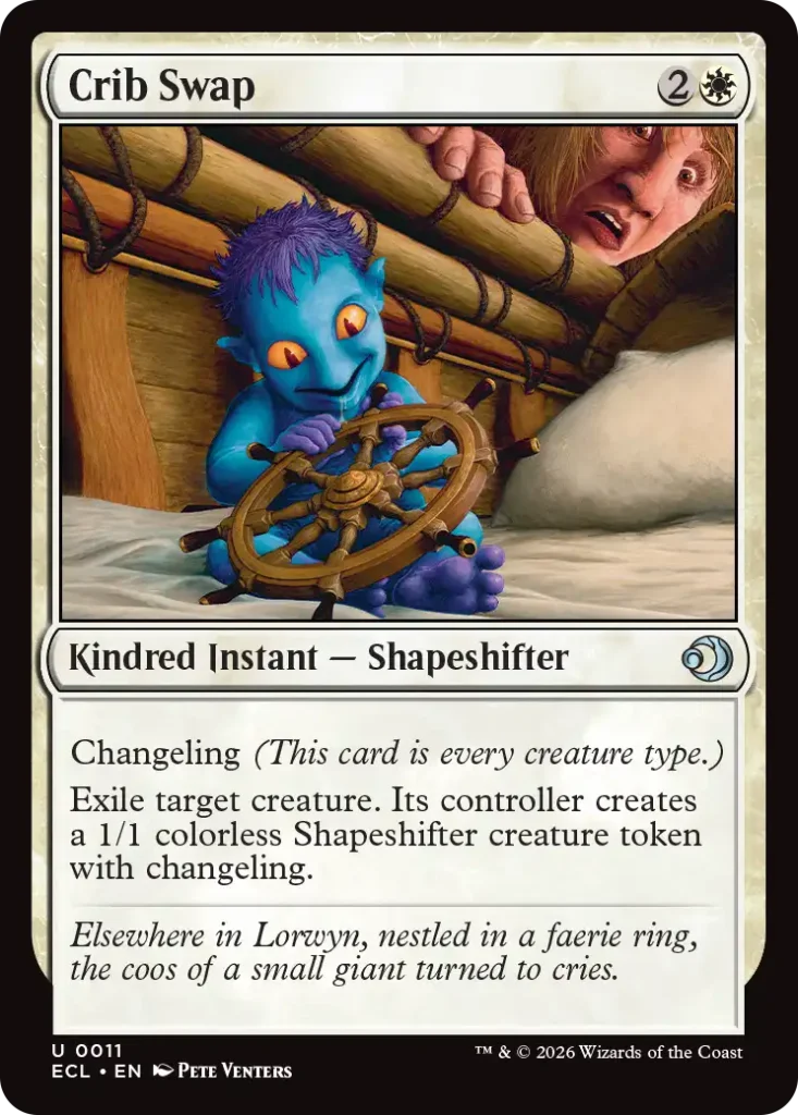 Crib Swap Lorwyn Eclipsed Spoilers