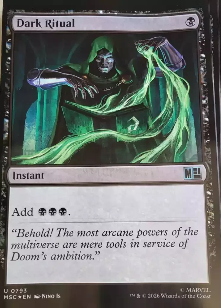 Dark Ritual Super Heroes Commander Precons