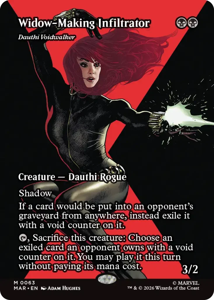Dauthi Voidwalker Super Heroes Source Material Cards