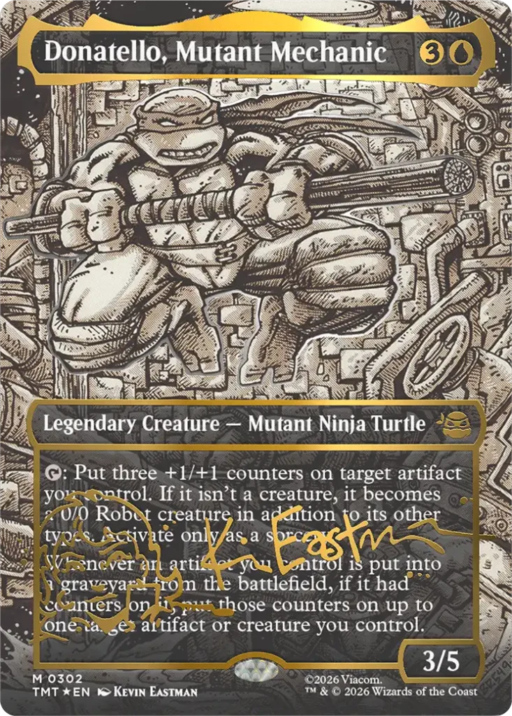 Dontaello, Mutant Mechanic TMNT Headliner Cards