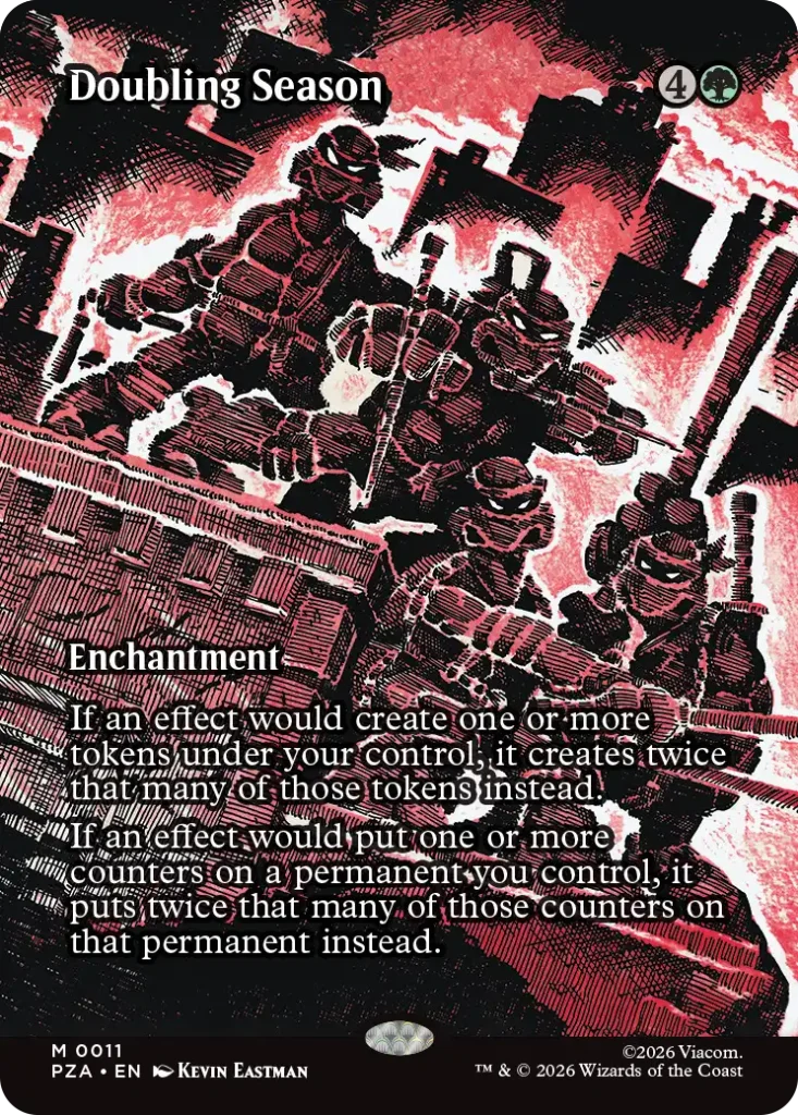 Doubling Season TMNT Source Material Cards
