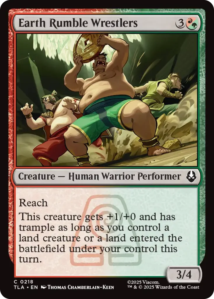Earth Rumble Wrestlers Avatar Draft Archetypes