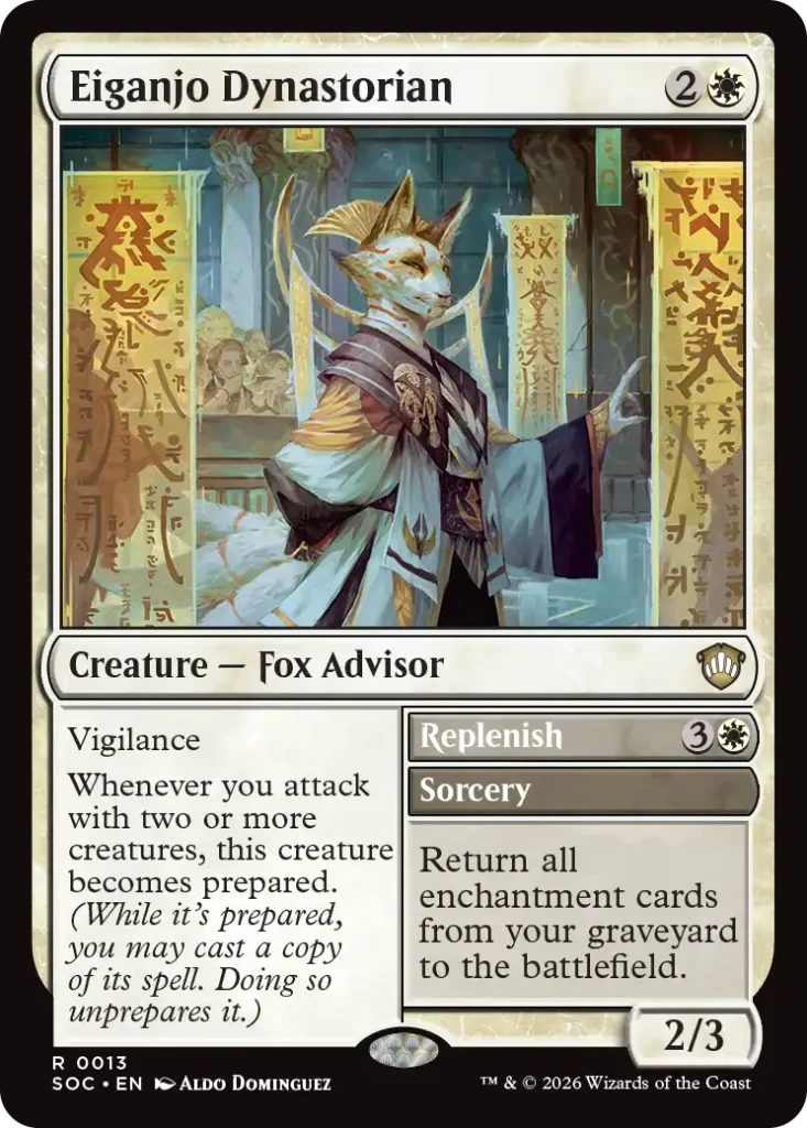 Eiganjo Dynastorian Silverquill Influence Precon Review Decklist