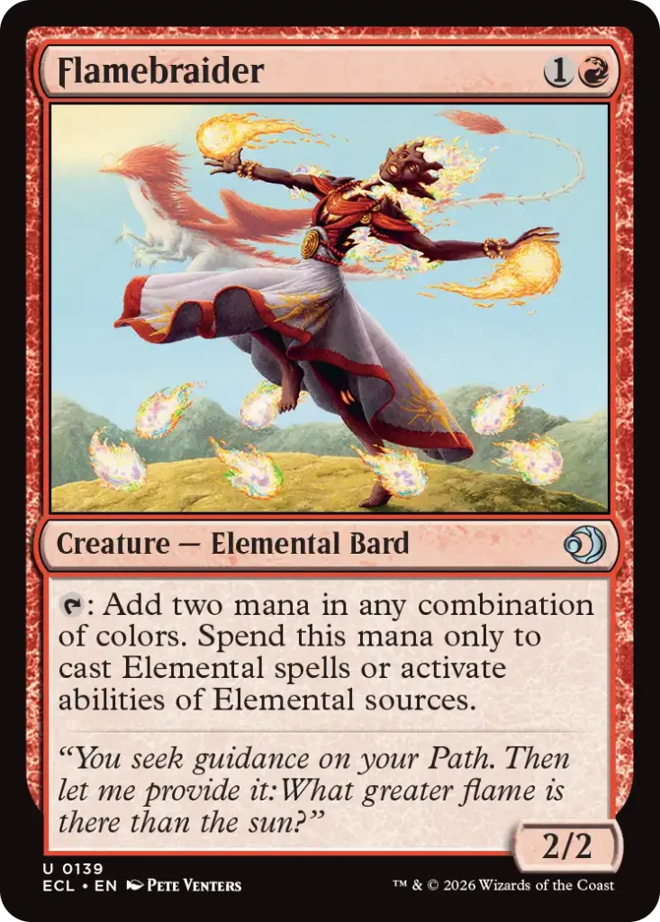 Flamebraider Lorwyn Eclipsed Spoilers Flamebraider Lorwyn Eclipsed Spoilers