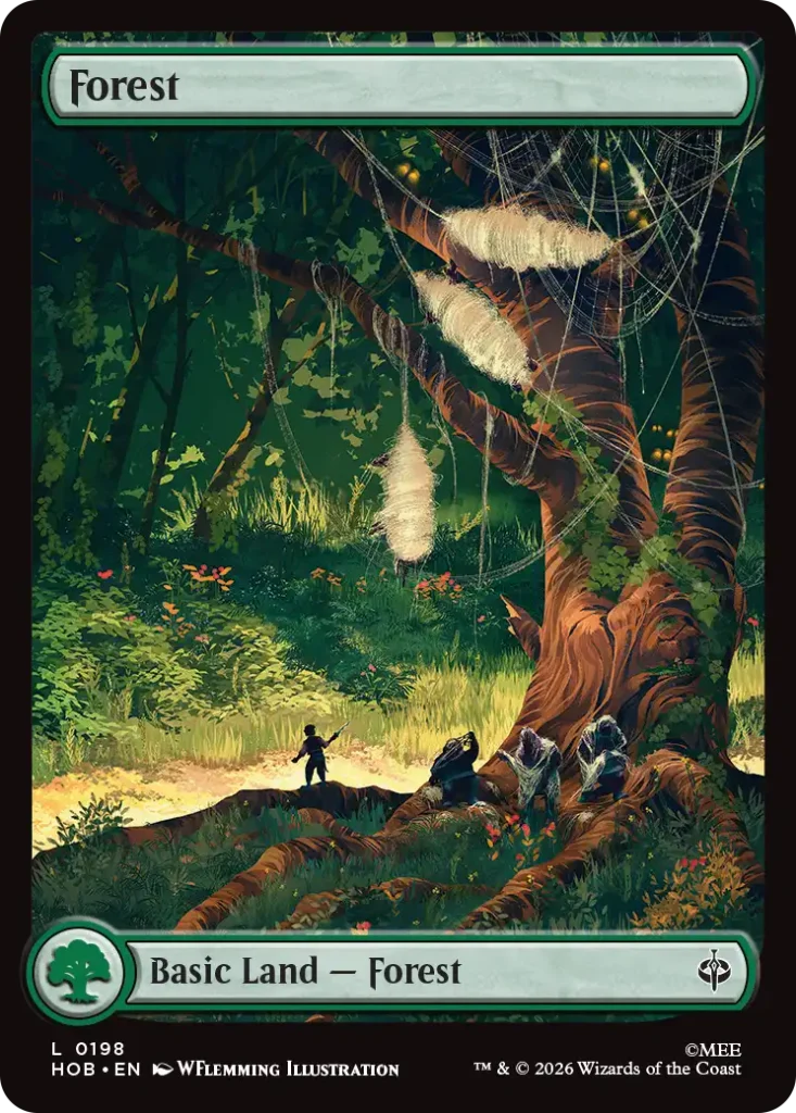 Forest Middle-earth Journey Basic Land