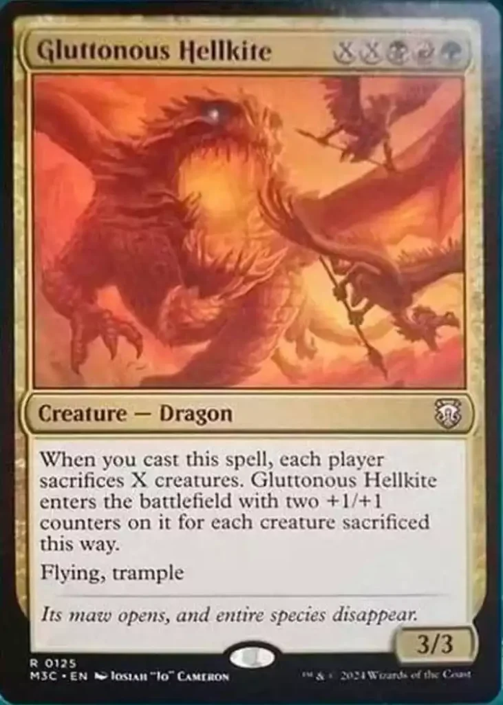 Gluttonous Hellkite MH3 Jund Precon