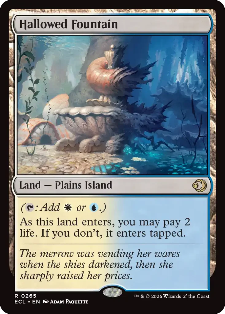 Hallowed Fountain Lorwyn Eclipsed Spoilers Hallowed Fountain Lorwyn Eclipsed Spoilers