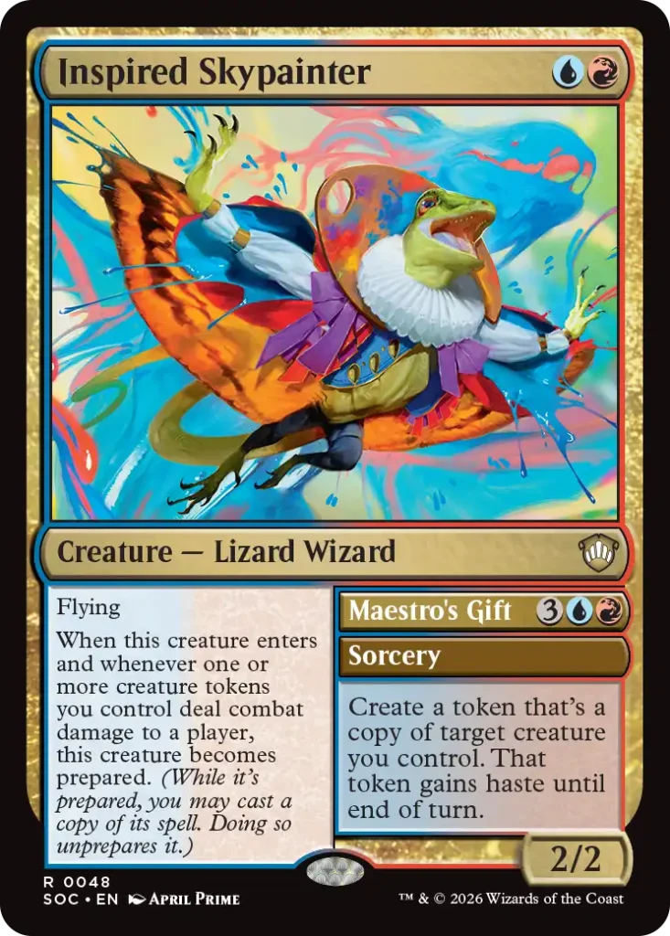 Inspired Skypainter Prismari Artistry Decklist