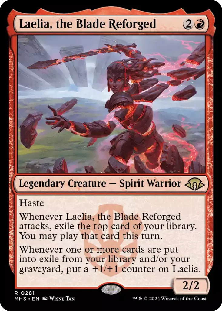 Laelia, the Blade Reforged Modern Horizons 3 Reprints