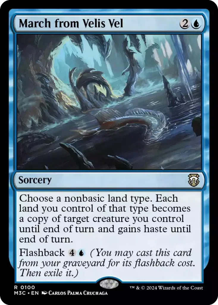 March from Velis Vel Modern Horizons 3 Spoilers