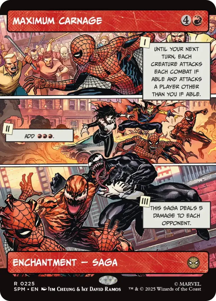 Maximum Carnage Spiderman Comic Alt Arts