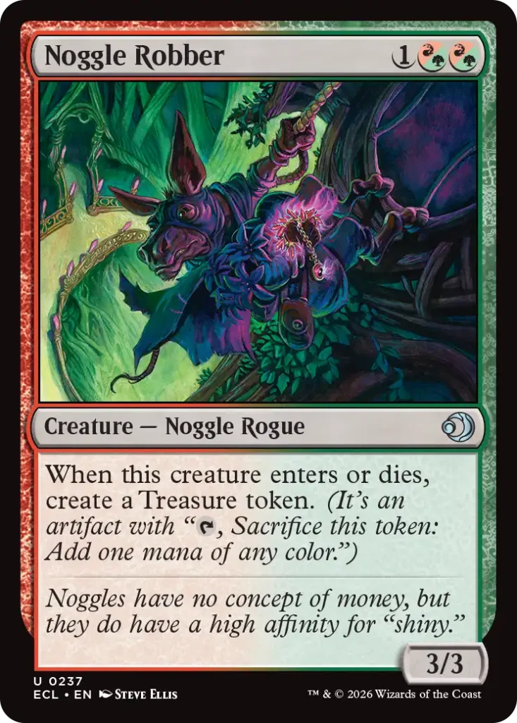 Noggle Robber Lorwyn Draft Guide