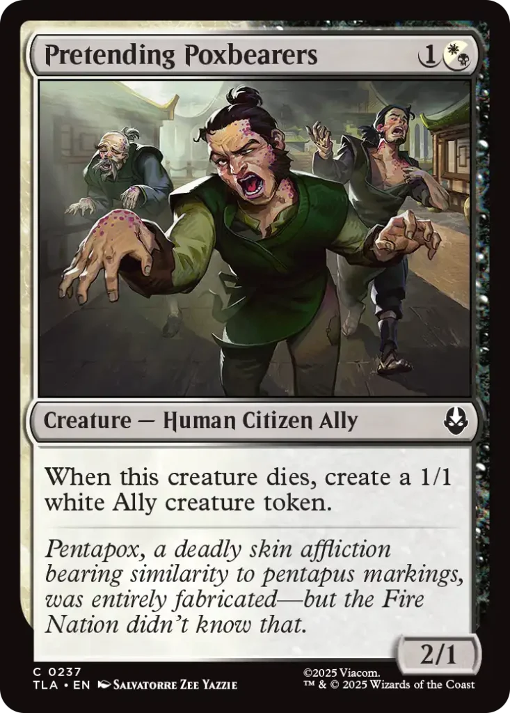 Pretending Poxbearers MTG Avatar Draft Guide