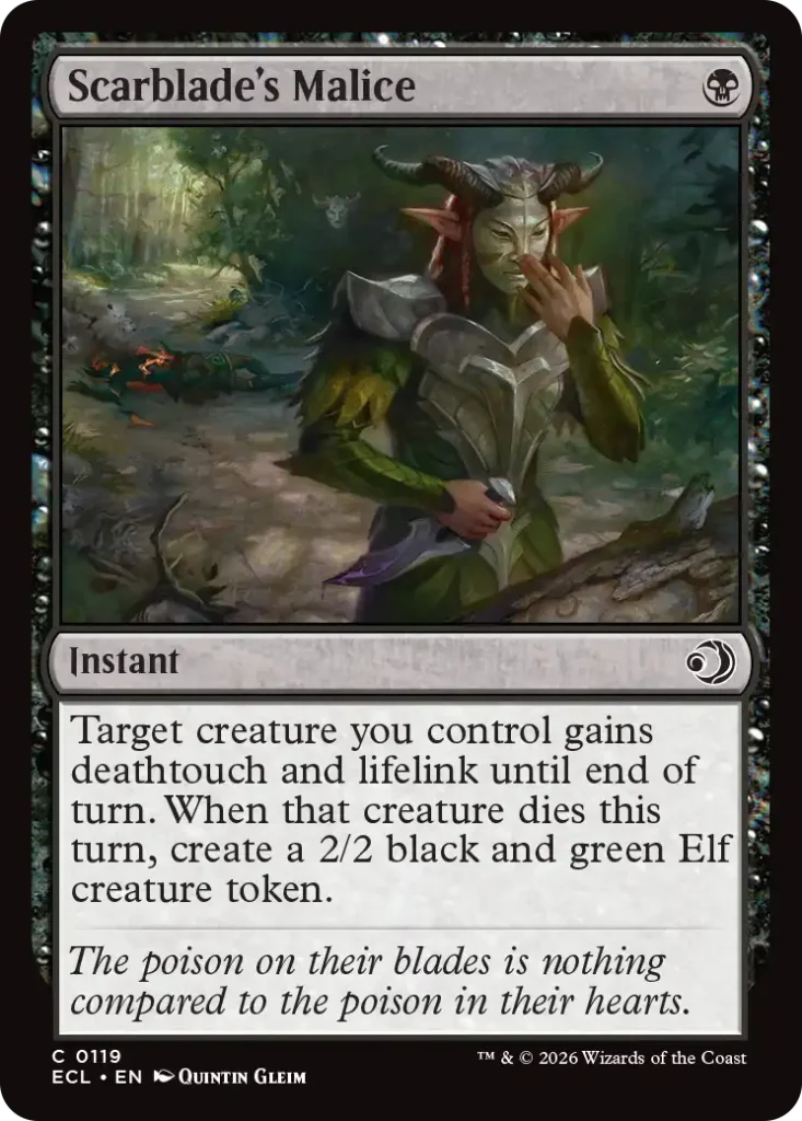 Scarblade’s Malice