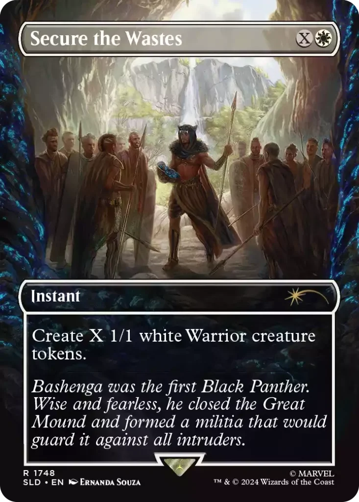 Secure the Wastes MTG Marvel Spoilers