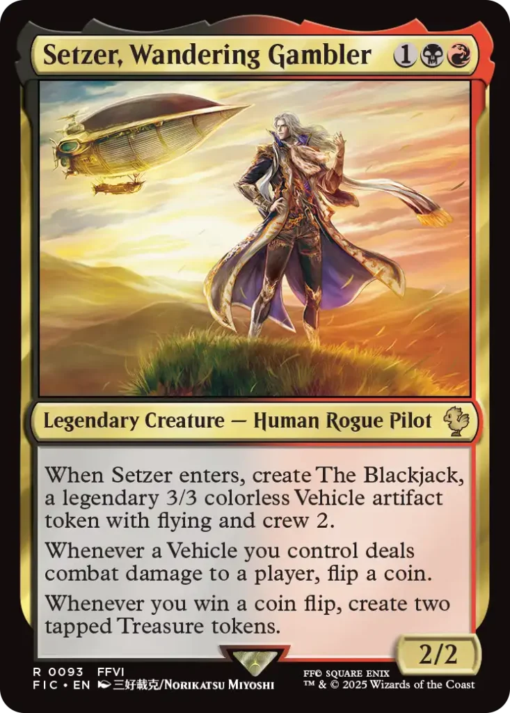 Setzer, Wandering Gambler Revival Trance Precon Decklist