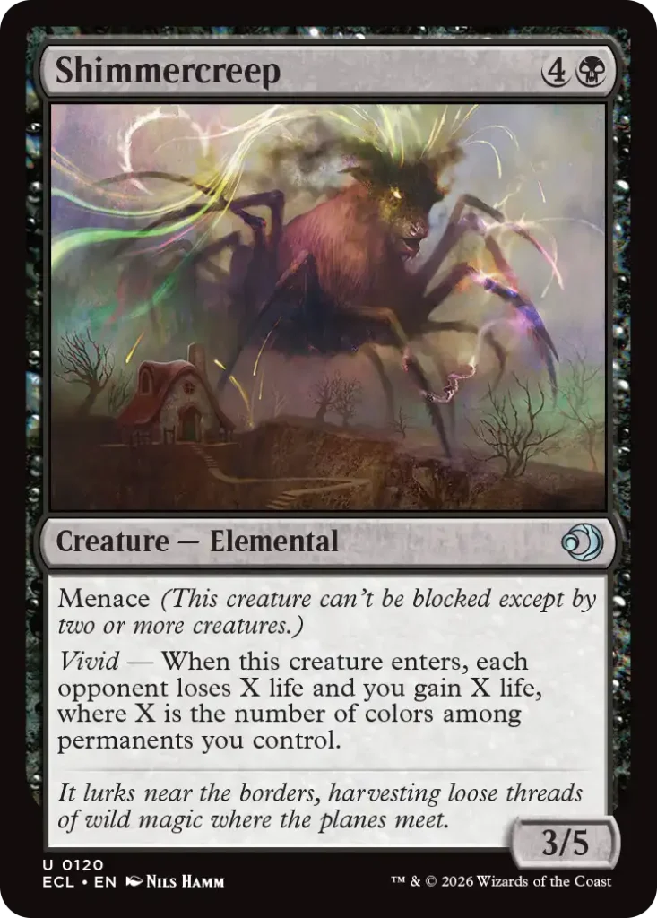 Shimmercreep Lorwyn Eclipsed Spoilers