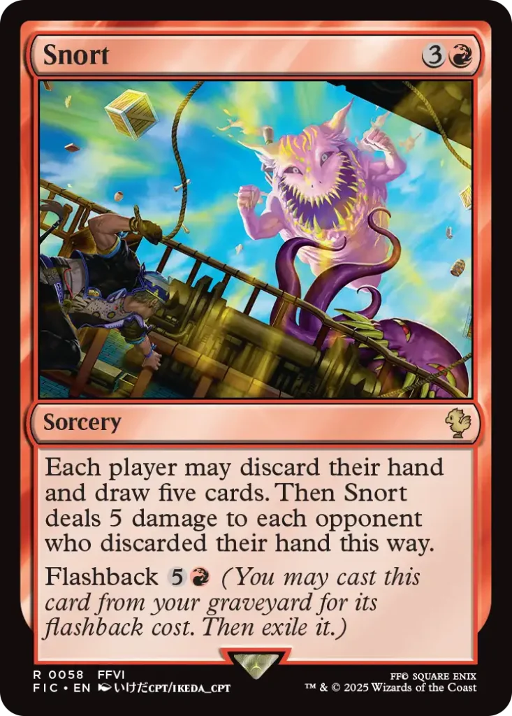 Snort Revival Trance Decklist
